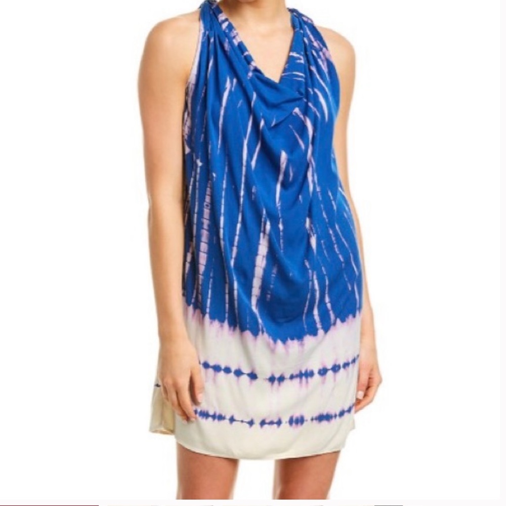 NWT Michael Stars Rylie Draped Halter Dress in Large